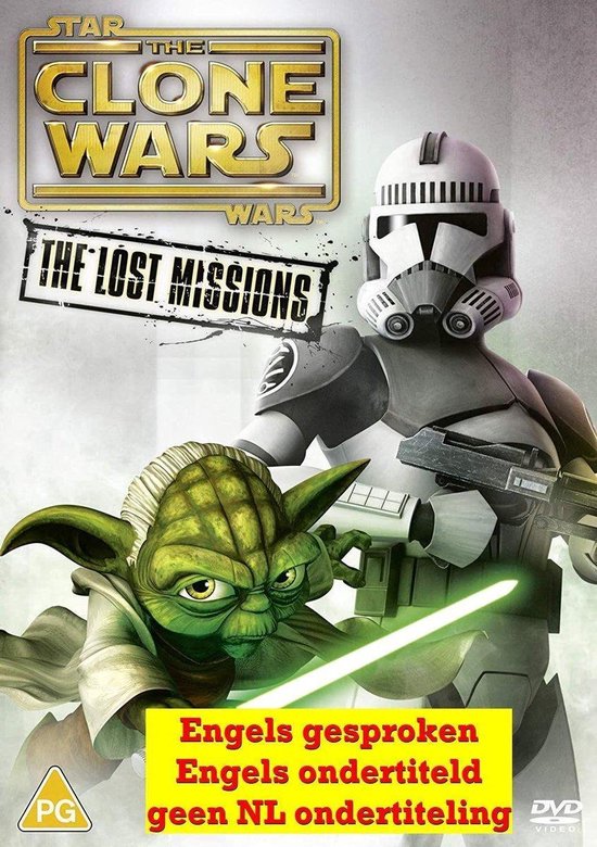 Star Wars - The Clone Wars: The Lost Missions (DVD)