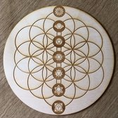 Flower of Life Chakra's Crystal Grid
