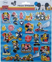 Disney's Foam Stickers "Fire Rescue" +/- 22 Stickers