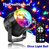 Discolamp Met Afstandsbediening - Muziekgestuurd - Kinderen - Volwassenen - Discobal - Discoverlichting - Feestverlichting - USB - RGB verlichting - Met Zuignapbevestiging