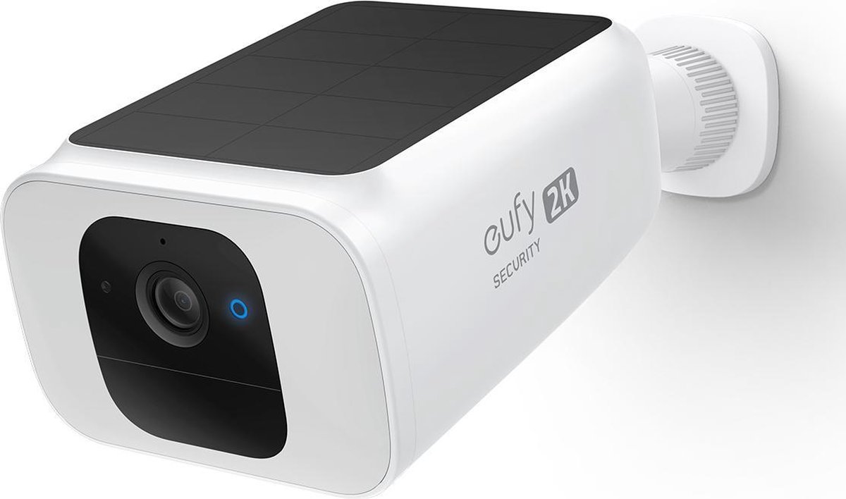 Eufy SoloCam S40 2K Draadloze Beveiligingscamera op Zonne-energie - Accu - Wit - Eufy