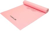 Focus Fitness – Yoga Mat Roze Met Print – Yogamat 173 x 61 x 0.5 cm