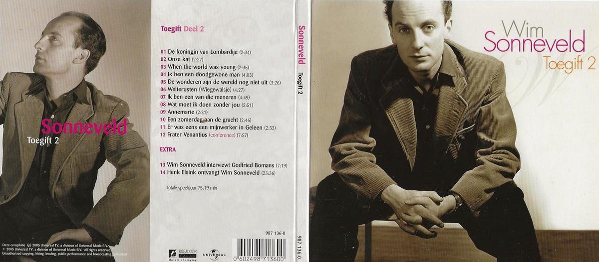 Wim Sonneveld -Toegift 2