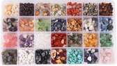 Adorzy Natuursteen Kralen Set - Sieraden Maken –  1400-delige Set – 28 kleuren - DIY pakket