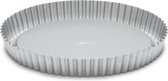 vlaaivorm 28 cm staal zilver