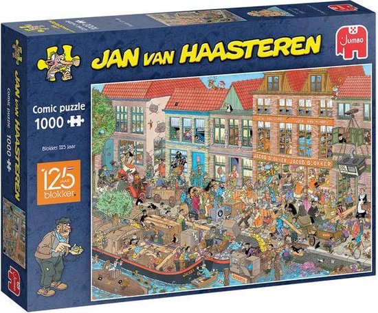 Jan van Haasteren puzzel blokker 125 jaar | bol.com