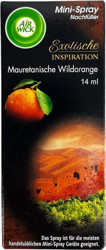 Airwick Mini Navulling Mauritaanse wilde sinaasappel x12 -  Voordeelverpakking | bol