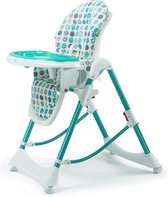 Bébé Vivo - chaise haute - chaise de salle à manger pour enfants - pliable - Tippy - turquoise