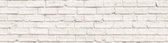 muursticker Backsplash White Bricks 45x180cm PVC wit