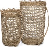 bazar Bizar - The fisherman basket naturel set of 2