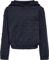 Only sweater meisjes - donkerblauw - KONkimberly - maat 146/152