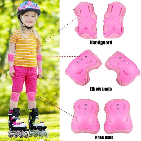 Kids Équipement de protection Set, les Kids du genou Pads -Knee Pad coude  poignet