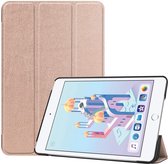 Tablethoes Geschikt voor: Apple iPad 2 / 3 / 4 - Ultraslanke Hoesje Tri-Fold Cover Case - Rose goud