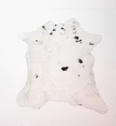 KOELAP Kalfshuid - Zwartwit Gevlekt Kalfshuid - 95 x 100 cm - 1004102