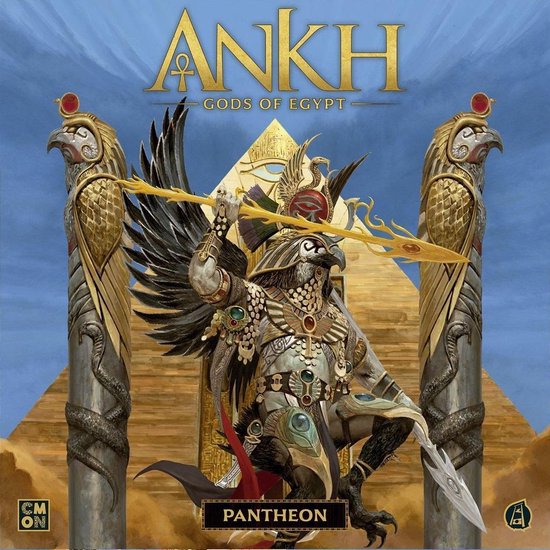 Boek: Ankh: Gods of Egypt Pantheon Expansion, geschreven door Cool Mini Or Not
