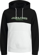 JACK&JONES JJEURBAN BLOCKING SWEAT HOOD Heren Trui - Maat M