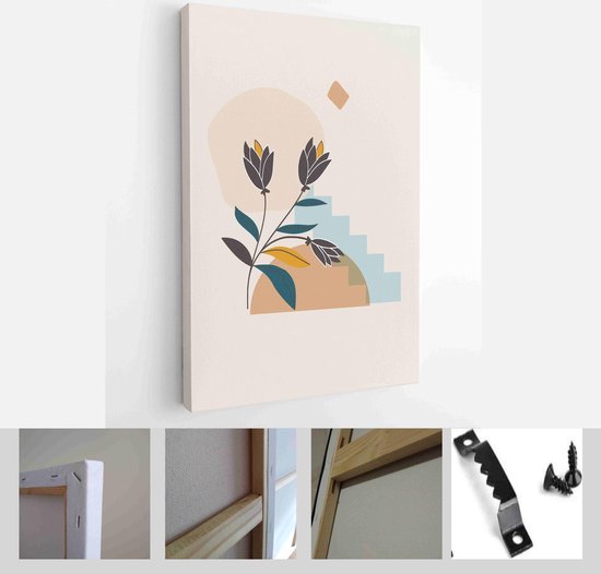 Abstract Botanical Organic Art Illustration. Set of soft color painting wall art for house decoration. Minimalistic canvas background design - Modern Art Canvas - Vertical - 1957430617 - 80*60 Vertical Abstract Botanical Organic Art Illustration. Set of soft color painting wall art for house decoration. Minimalistic canvas background design - Modern Art Canvas - Vertical - 1957430617 - 80*60 Vertical