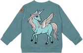 Dear Sophie Vest Pegasus Groen Maat 110/116