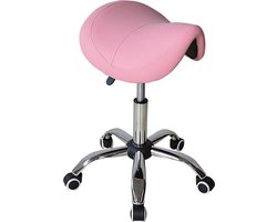 Zadelkruk ergonomisch - werkkruk - kapperskruk - tabouret - hoogte instelbaar