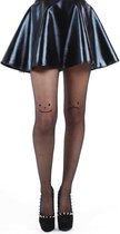 Pamela Mann panty met smily 20 den maat one size zwart