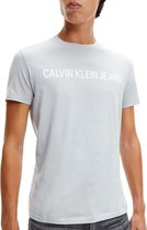 Calvin Klein Calvin Klein Institutional Logo Shirt  T-shirt - Mannen - licht grijs