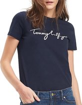 Tommy Hilfiger Tommy Hilfiger Heritage Shirt  T-shirt - Vrouwen - navy