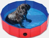 Animal Boulevard AB29509 Zwembad Voor Honden Rood/Blauw - 100 cm