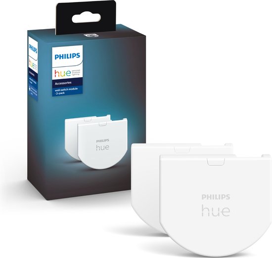 Philips Hue wall switch module slimme verlichting accessoire - 2 stuks
