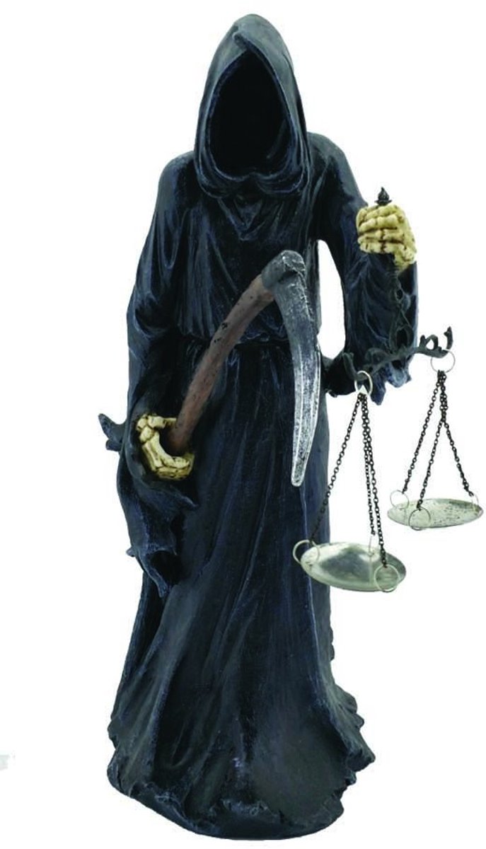 Nemesis Now Beeld/figuur Final Check In Magere Hein Zwart