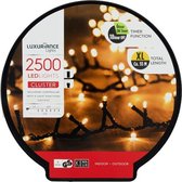 Luxurianse waanzinnige LED cluster verlichting XL van maar liefst 55 meter voor binnen en buiten met timer en 8 lichtstanden