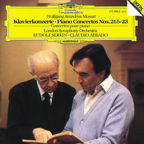 Piano Concerto 21-23, Rudolf Serkin, London Symphony Orchestra, Claudio  Abbado | CD... | bol.com