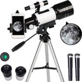 Solarist® Professionele Space Telescoop Met Statief - Sterrenkijker - Astronomie - Onderwijs En Wetenschap - Voor Beginners En Kinderen -  Ruimte Observatie - Veel Accessoires