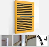 Set of minimalistic geometric posters with dynamic line elements. Modern contemporary trendy abstract creative templates vector illustration - Modern Art Canvas - Vertical - 1804841644 - 50*4