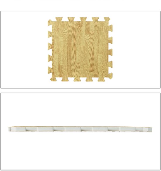 Tapete Puzzle Fitness - Tapete de chão com 8 peças - 240 x 120 cm VIRTUFIT Decat Tapete Puzzle Fitness - Tapete de chão com 8 peças - 240 x 120 cm VIRTUFIT Decat