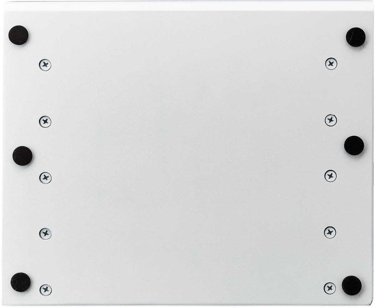 Schramm® Bamboe documentenhouder, 23 x 24,5 x 20,5 cm, brievenhouder, 5 vakken, documentenvak, brievenbakje, brievenstandaard