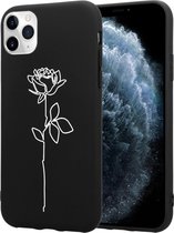 ShieldCase Perfect Rose geschikt voor Apple iPhone 12 / 12 Pro - 6.1 inch hoesje  + glazen Screen Protector