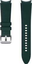 Samsung Hybrid Leather Band - Galaxy Watch4 - 20mm M/L - Groen
