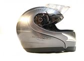 Astone Helm Titanium Antraciet Viso Mono Zwart / Grijs ECE Gekwalificeerd VSOM-TAL Maat L