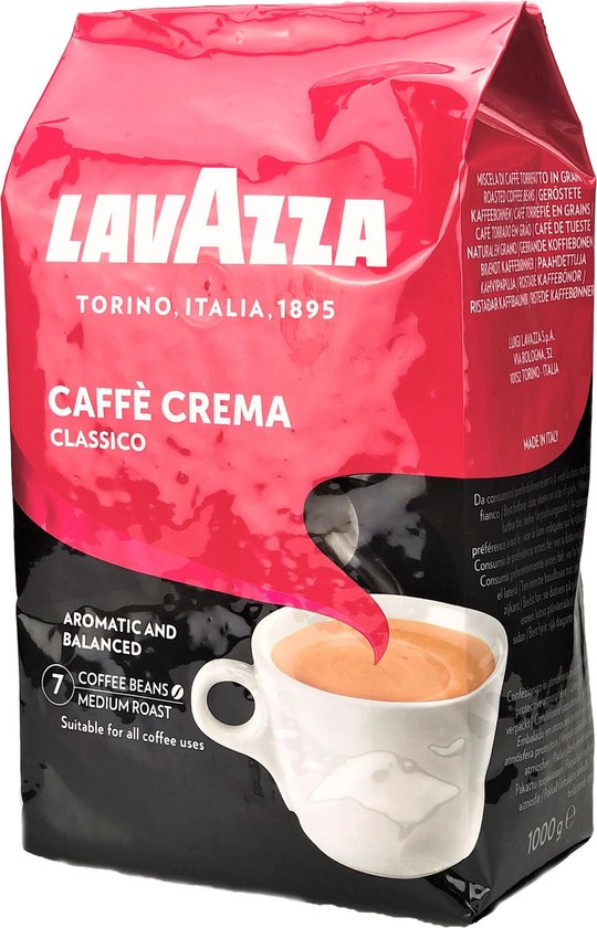 Lavazza Caffe Crema Classico 6 x 1 kilo koffiebonen | bol.com