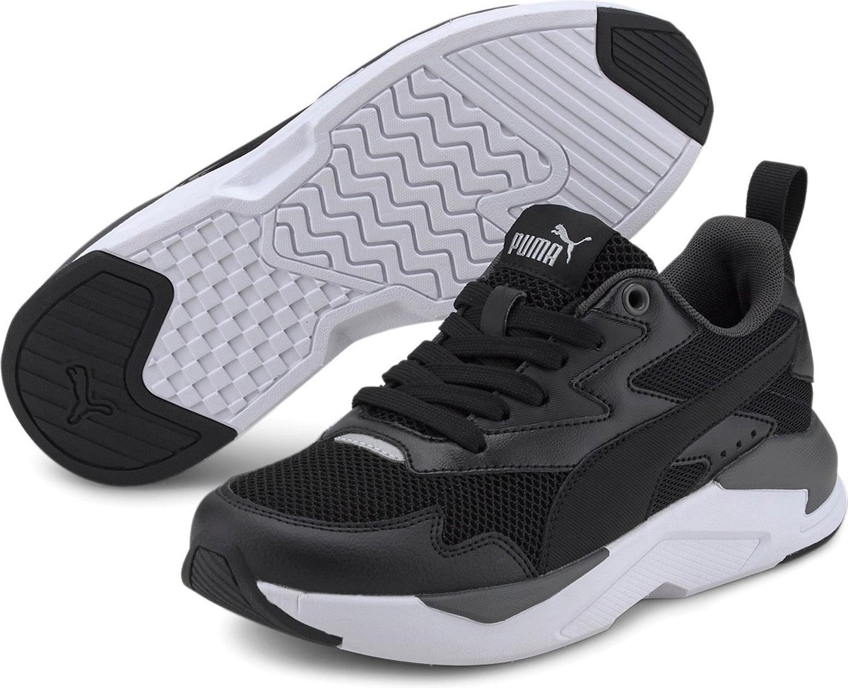 Puma Sneakers - Maat 39 - Unisex - zwart - wit - PUMA