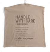 NOWASTE LAUNDRY BAG - Duurzame waszak - van gerecyclede Noshirts - 45 x 46 cm - met trekkoord