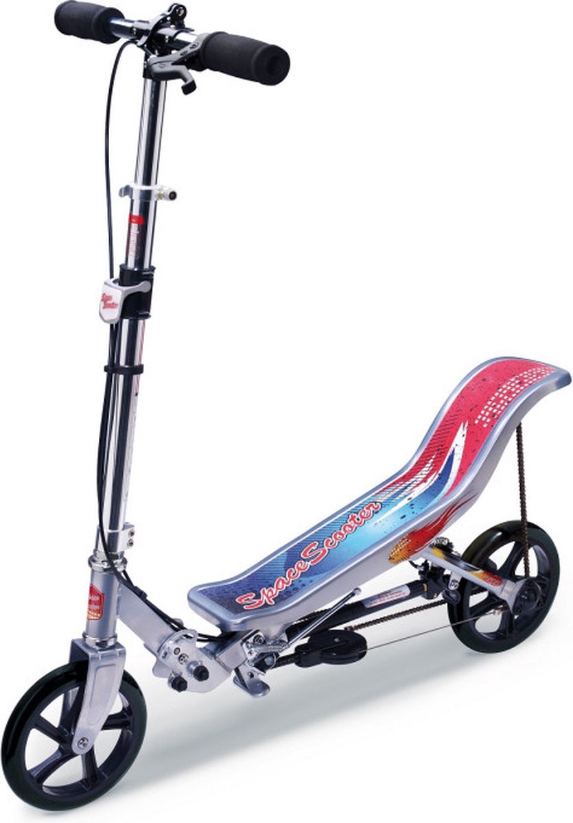 gemak Monarch aanvaarden Space Scooter X580 - Step - Zilver / Blauw - Limited Edition | bol.com