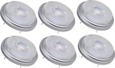 6 stuks Osram LED AR111 G53 12V 7.3W/927-918 40º GlowDim Cri90