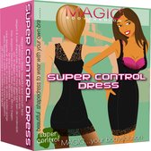 MAGIC Bodyfashion Super Control Jurk - Zwart - Maat M