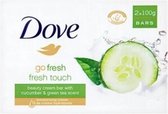 Dove Zeep - Go Fresh Touch Komkommer 2 x 100 gram