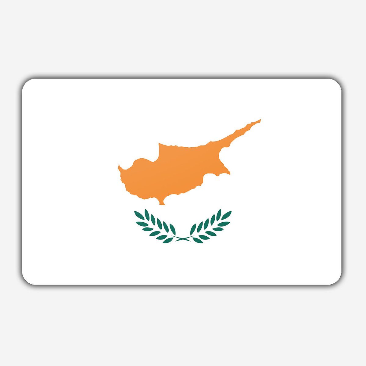 Vlag Cyprus - 70x100cm - Polyester