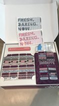 Jamberry nagel starterspakket compleet van A TOT Z aanwezig , nagelhitter etc..., ook het Ideale pakket om cadeau te doen. nagelstickers etc...