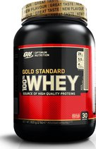 Optimum Nutrition Gold Standard 100% Whey Protein - Eiwitpoeder - Eiwitshake / Proteine Shake - Witte Chocolade Smaak - 908 gram (30 shakes) - 1 Pot