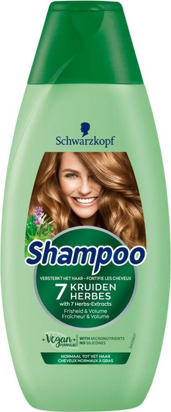 kiespijn openbaring pakket Schwarzkopf Shampoo 7 Kruiden - 400 ml | bol.com