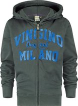 Vingino Vest Milano Jongens Katoen/elastaan Blauwgrijs Maat 116